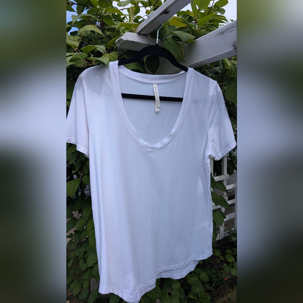 The Group by Babaton FOUNDATION V-NECK T-SHIRT